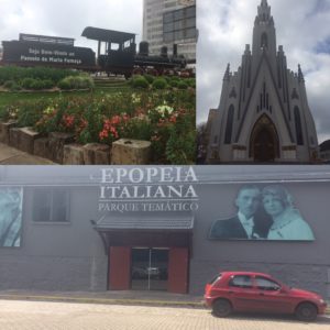 Maria Fumaça, Igreja Matriz Cristo Rei e Epopeia Italiana